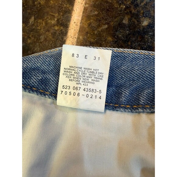 Denim Tears x Levi's 501 Button Fly Cotton Wreath Jean Light Wash Size 38L NWOT - Picture 9 of 11